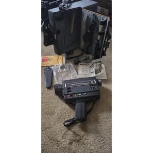 Vintage Super 8 Sankyo Sound XL-40S Video Camera With Case Not Tested